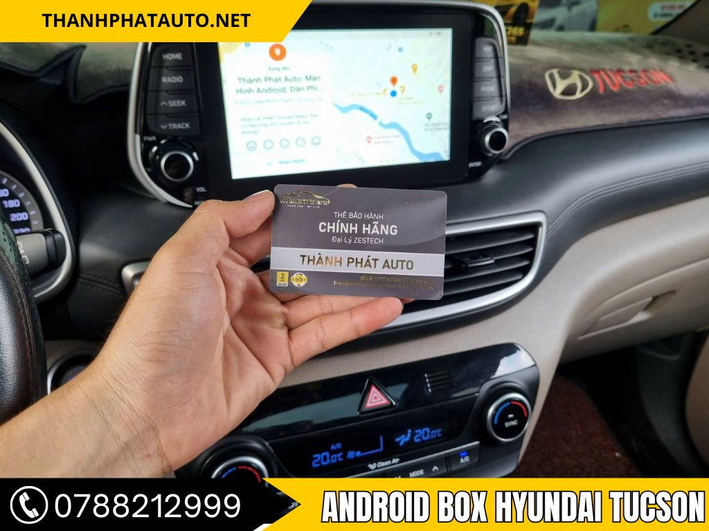 Lắp android box Tucson