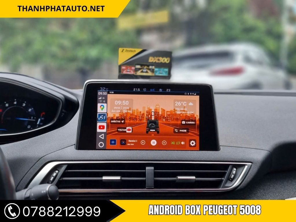 Android Box Peugeot 5008
