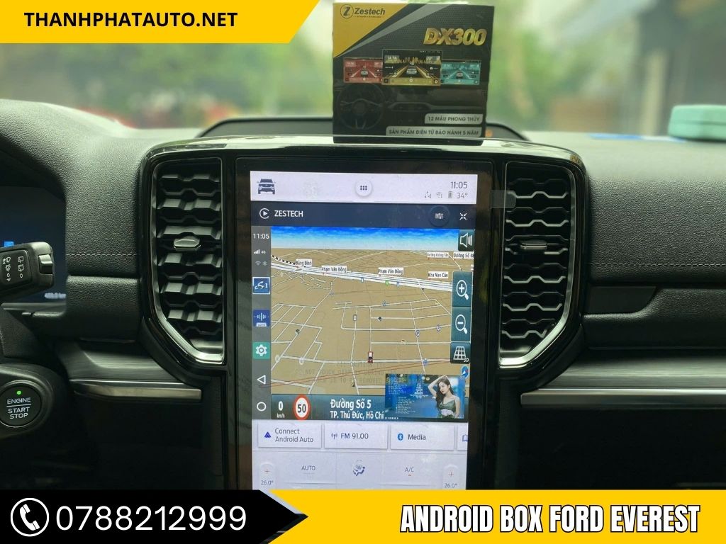 Android box Ford Everest