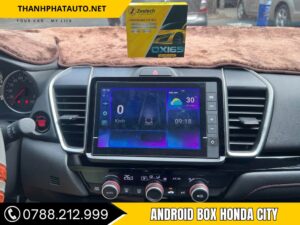 Giao diện thông minh của android box honda city