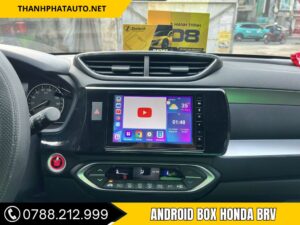 Android box honda brv giao diện thông minh