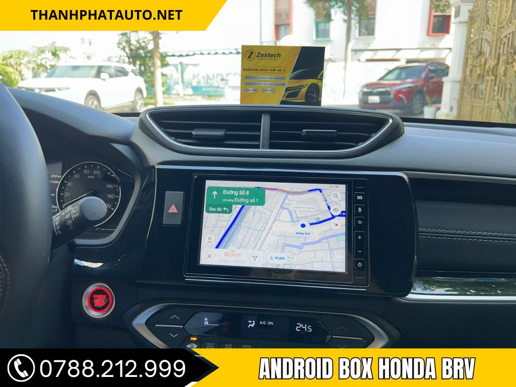 Android box honda brv vietmap live