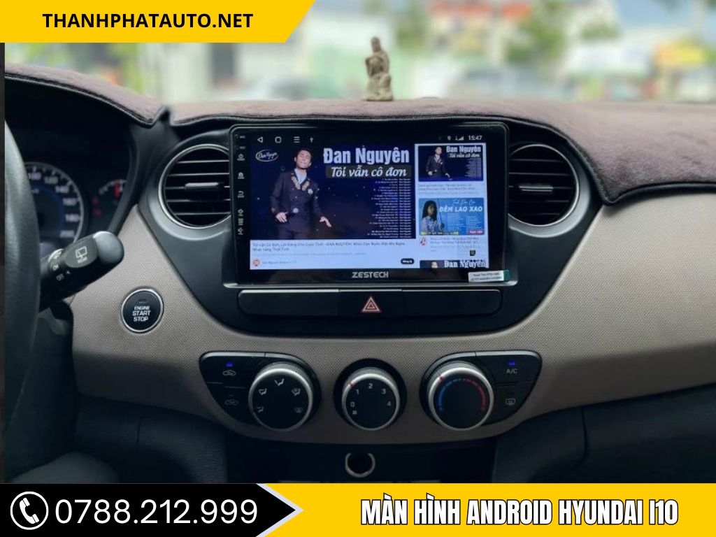 Màn hình Android Hyundai i10 2015-2020