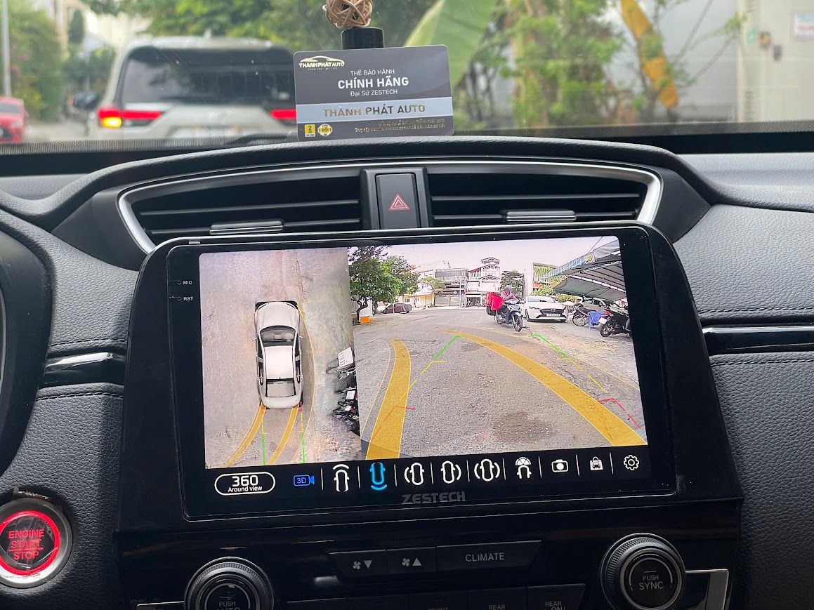 màn hình android cho xe honda cr-v