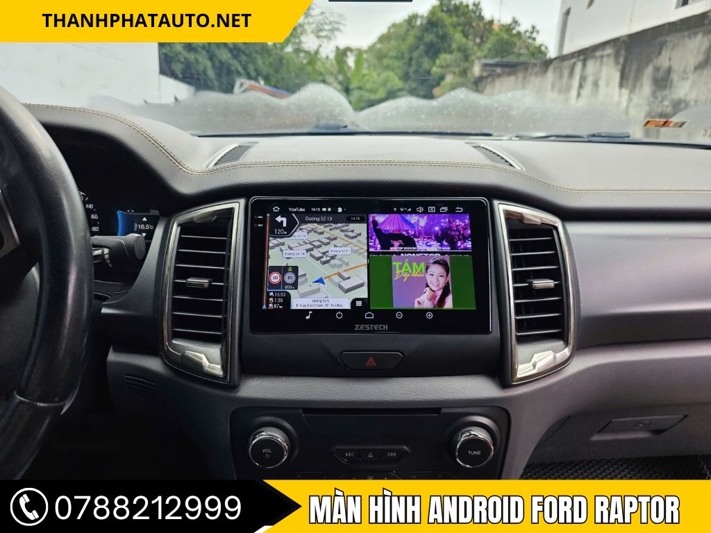 Màn Hình Android Ford Raptor
