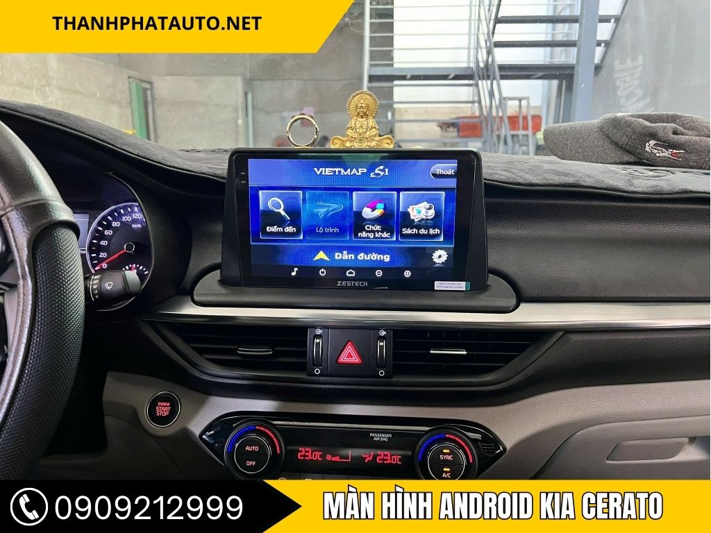 Màn Hình Android Kia Cerato
