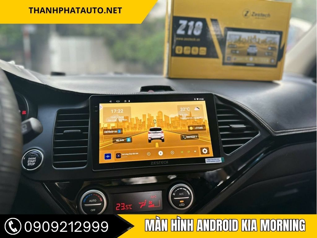 Màn Hình Android Kia Morning