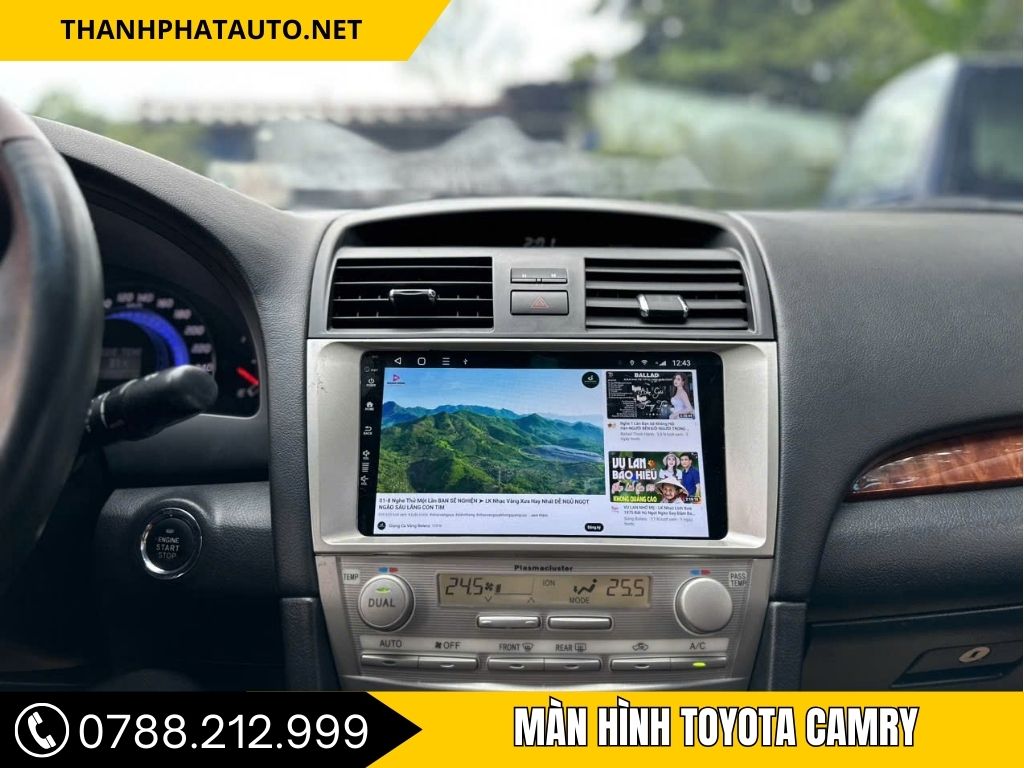 Màn Hình Android Cho Xe Toyota Camry