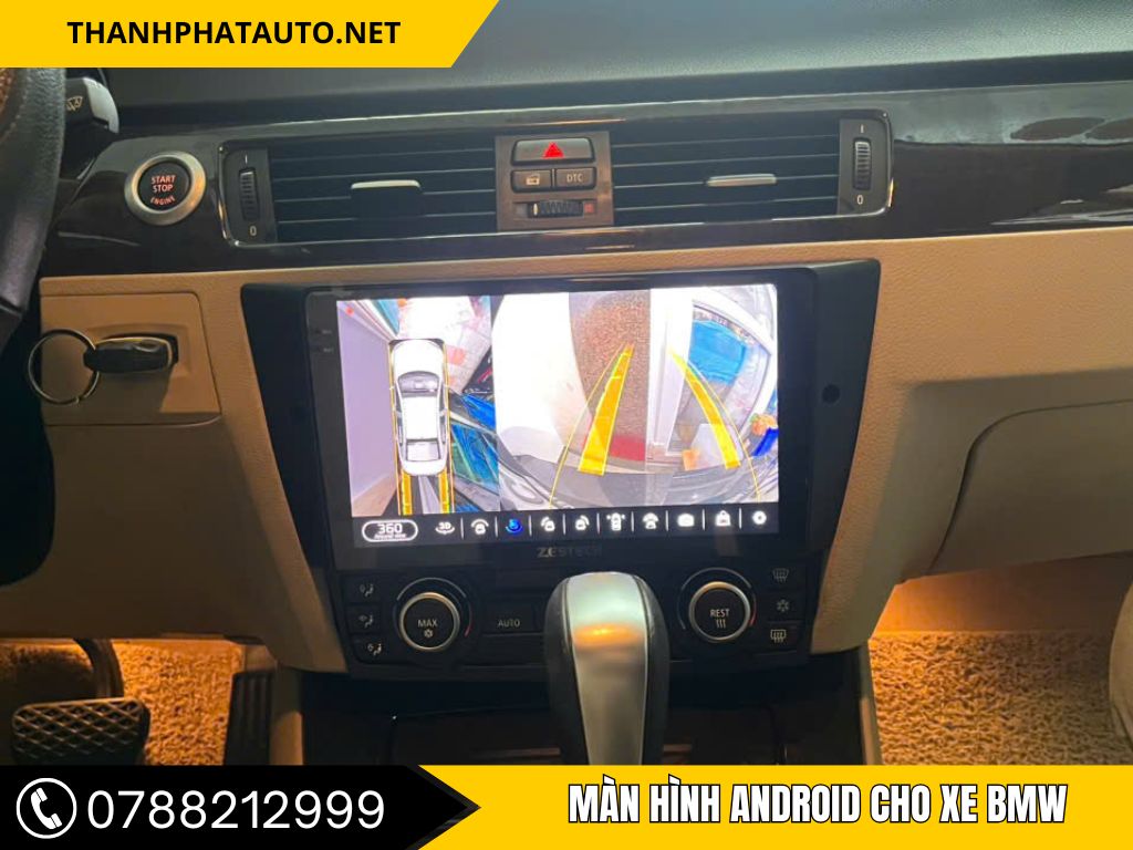 màn hình Android xe BMW