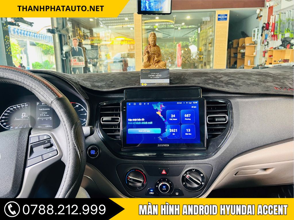 Màn hình Android Hyundai Accent 2021-2025