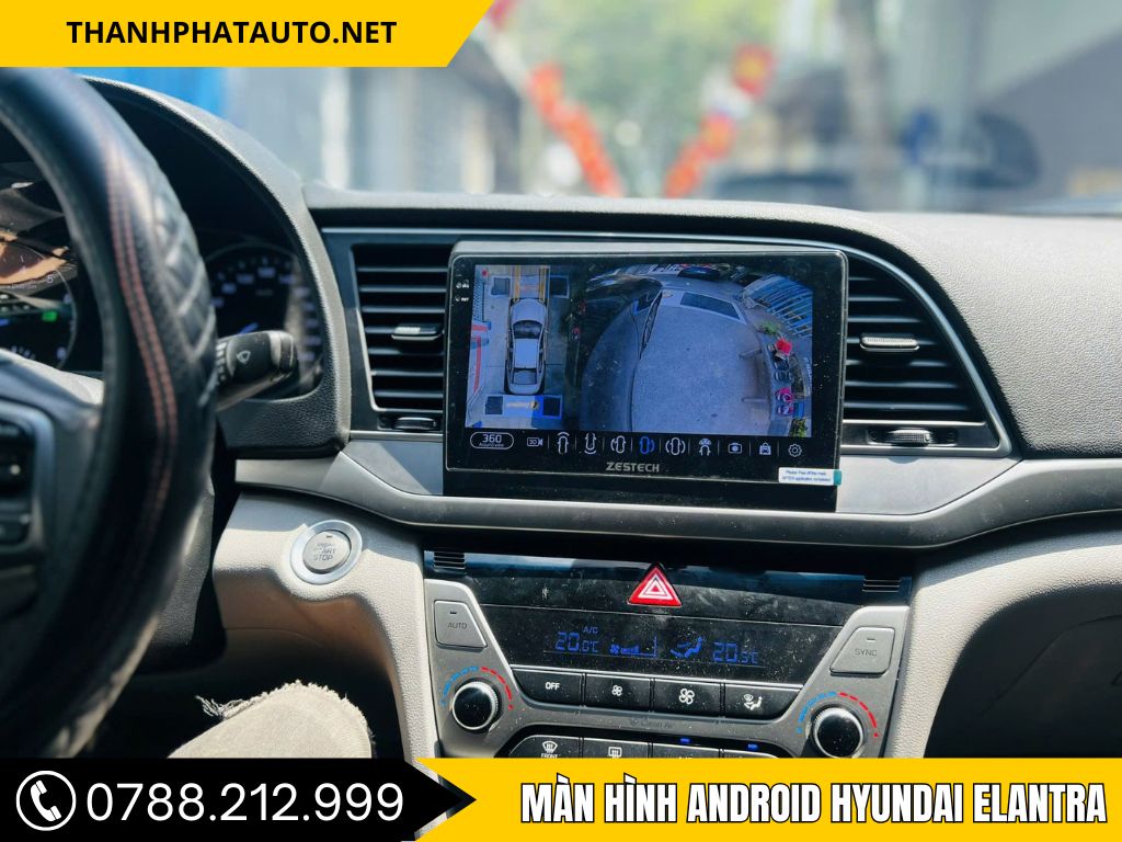 Màn hình Android Hyundai Elantra 2016-2020