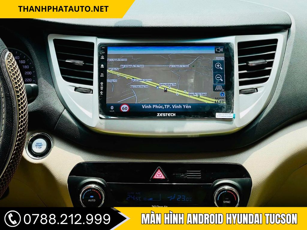 Màn hình Android Hyundai Tucson 2019-2021