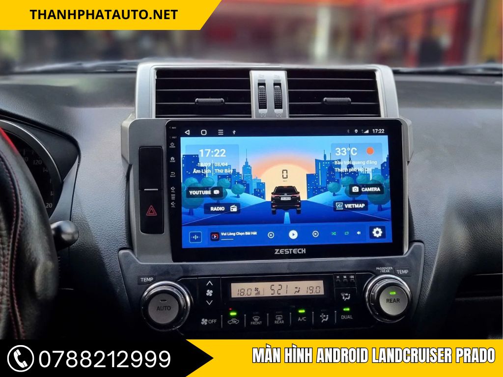 Màn hình Android Landcruiser Prado