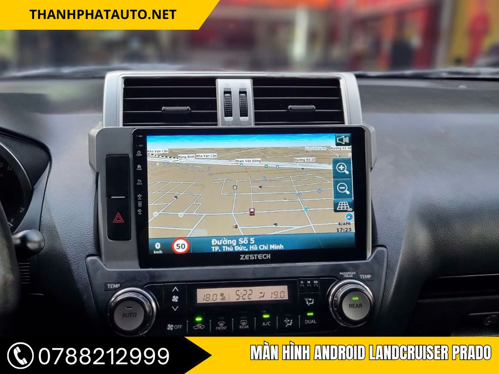 Màn hình Android Landcruiser Prado