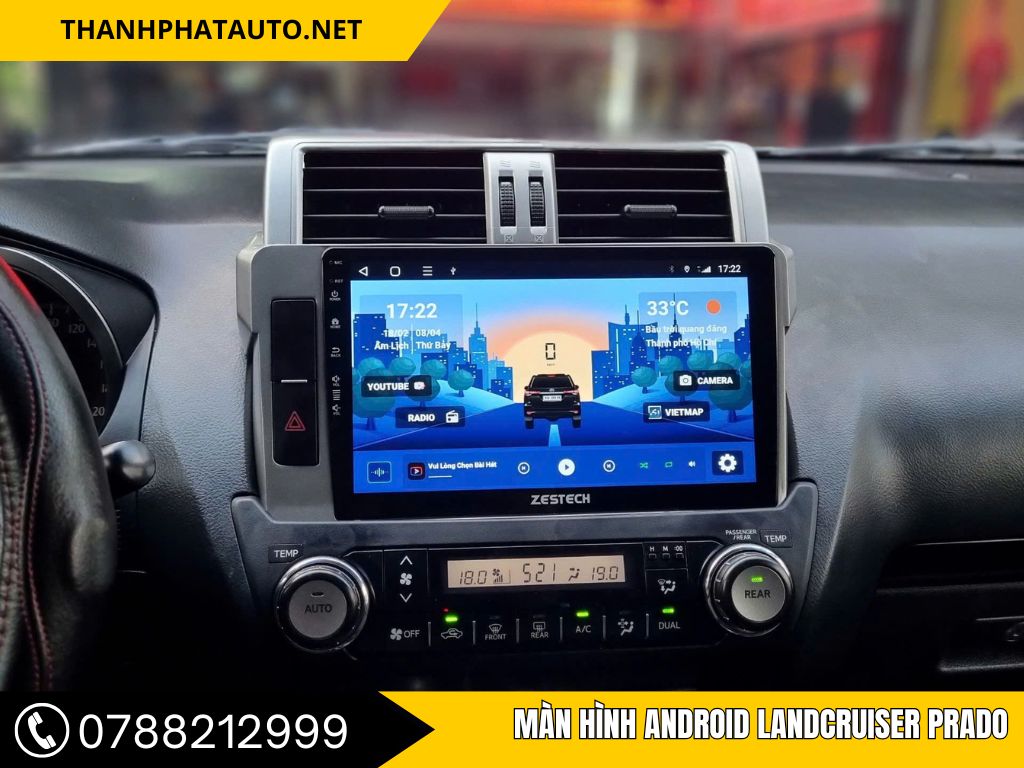 Màn hình Android Landcruiser Prado