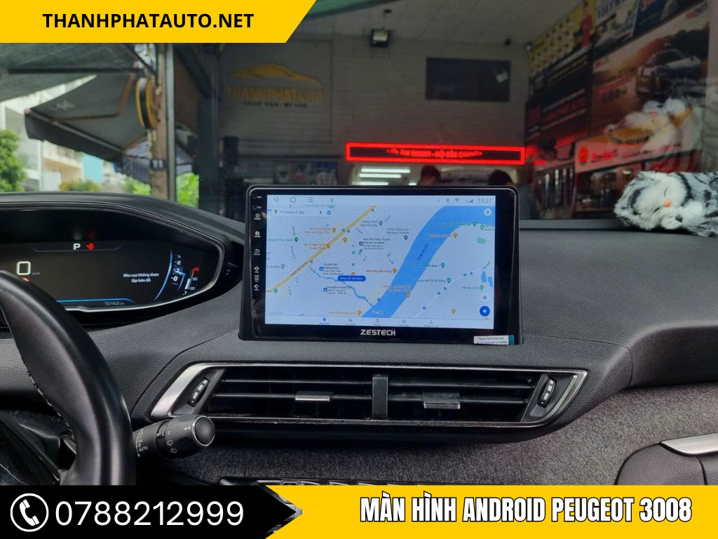 Màn hình Android Peugeot 3008