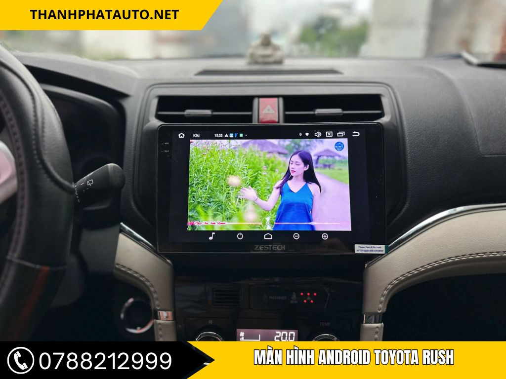 màn hình Android Toyota Rush