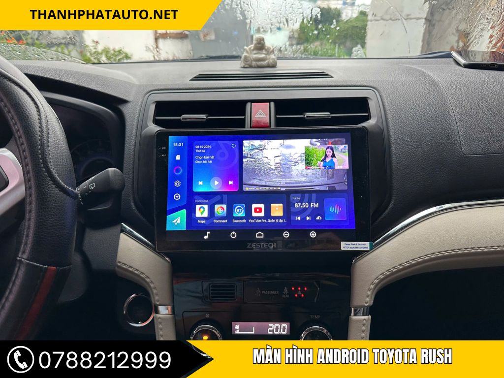 màn hình Android Toyota Rush