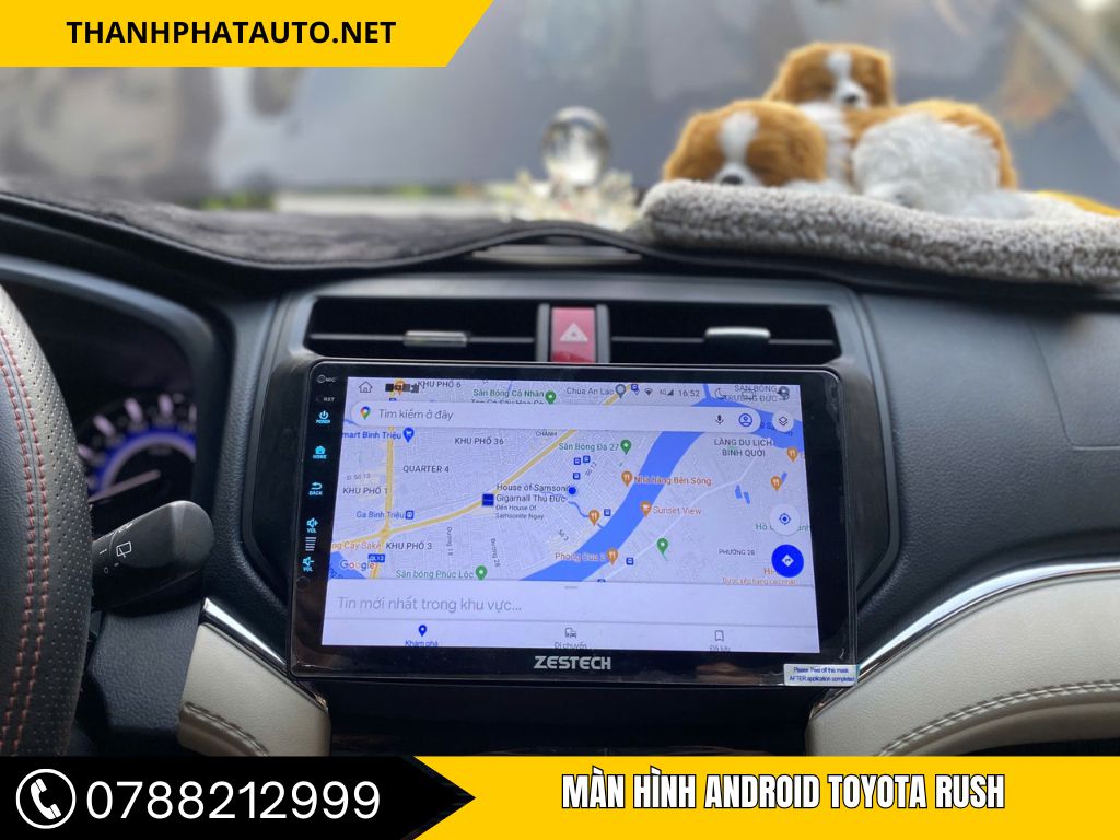 màn hình Android Toyota Rush