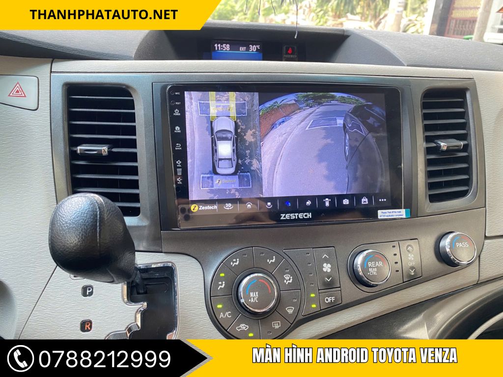 Màn hình Android Toyota Venza