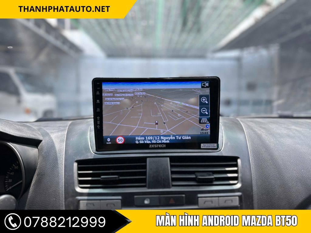 màn hình Android Mazda BT50