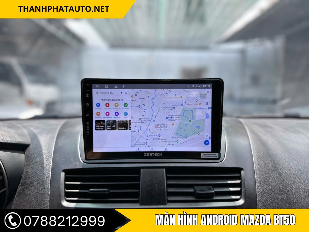 màn hình Android Mazda BT50