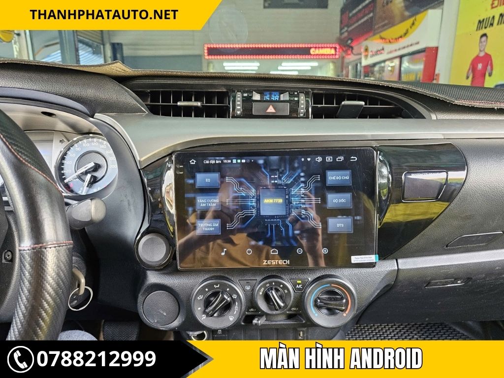 màn hình toyota hilux