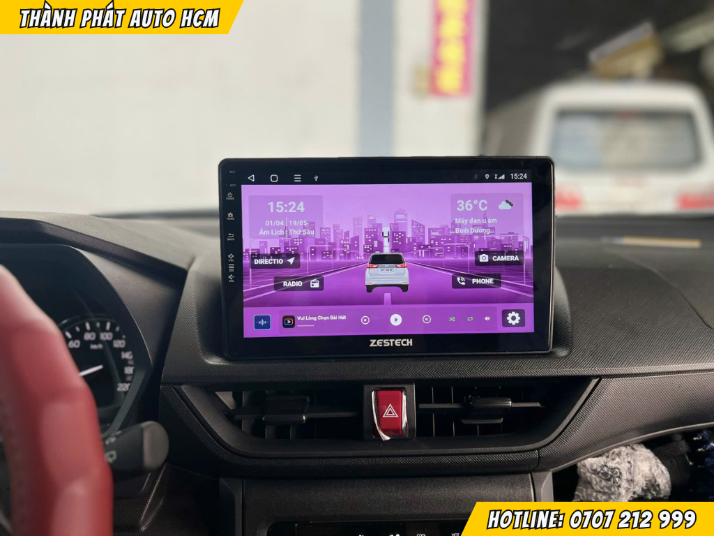 kinh nghiệm lắp màn hình xe Avanza