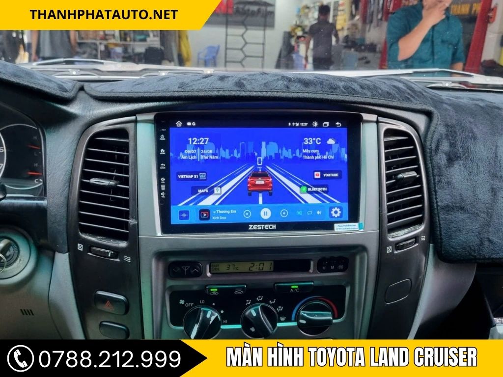 Màn hình Android Toyota Landcruiser