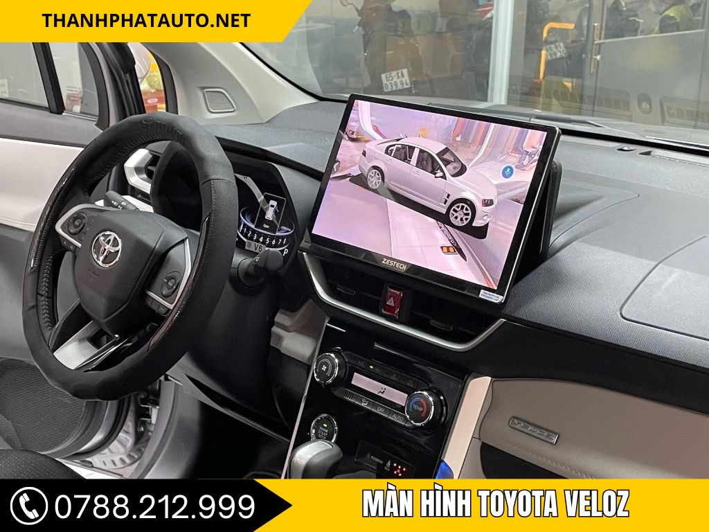 màn hình xe veloz