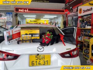 Lắp Đặt Phụ Kiện Mazda 2 Tại Thành Phát Auto