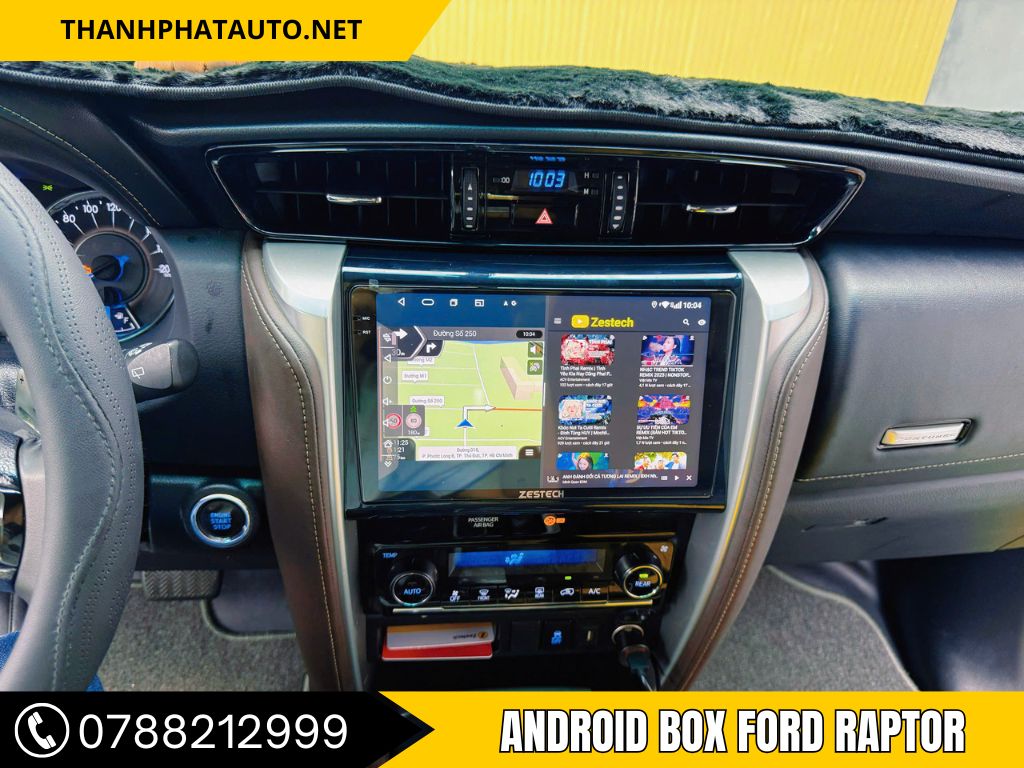 Màn hình ZX ADAS Xe Fortuner