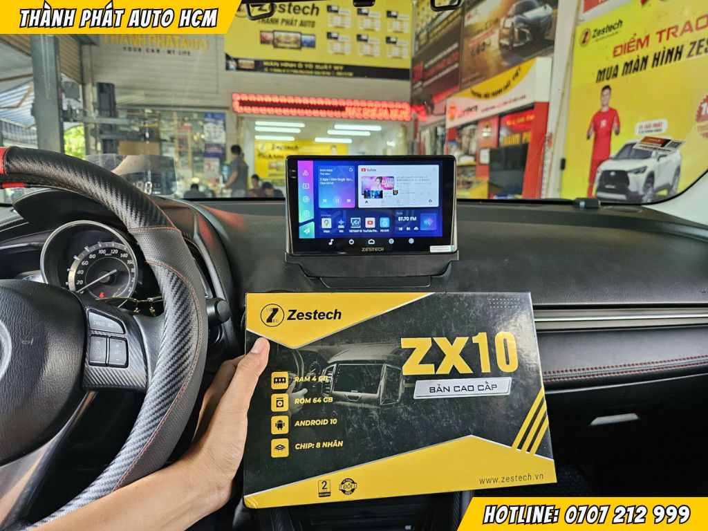 Màn hình ZX10 Bản Cao Cấp - Phụ Kiện Mazda 2