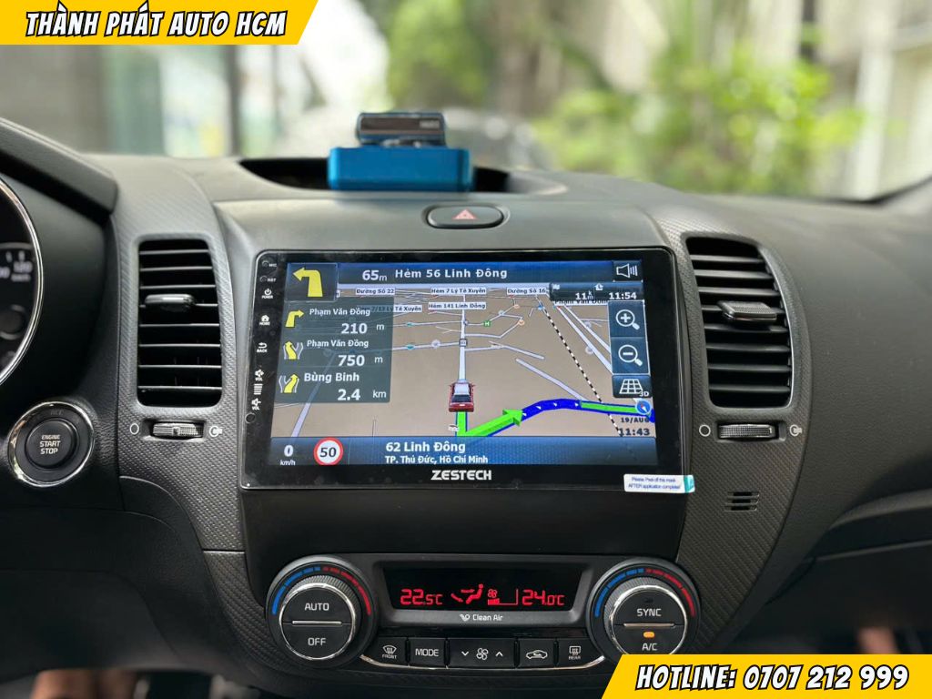 màn hình Zestech cho xe Kia Sorento