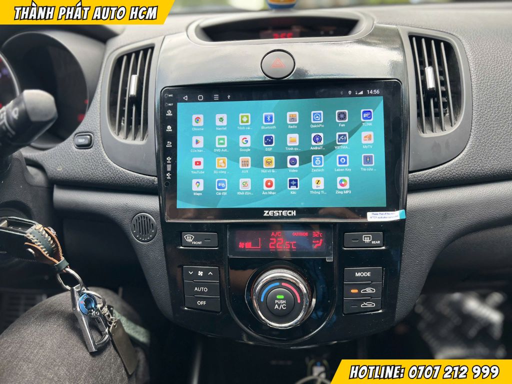 màn hình android xe Kia Forte