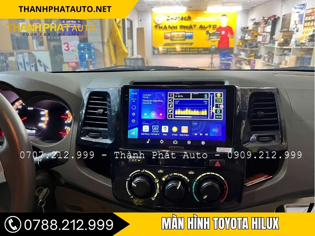 màn hình toyota hilux