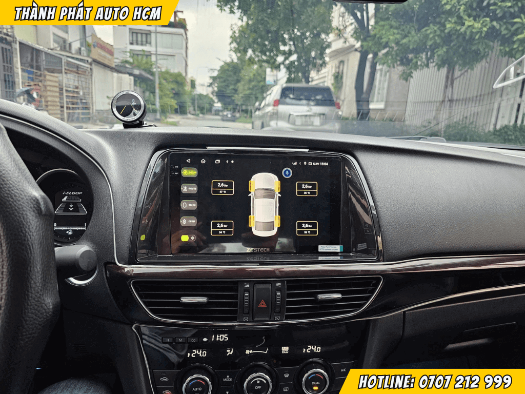 màn hình Android xe Mazda 6