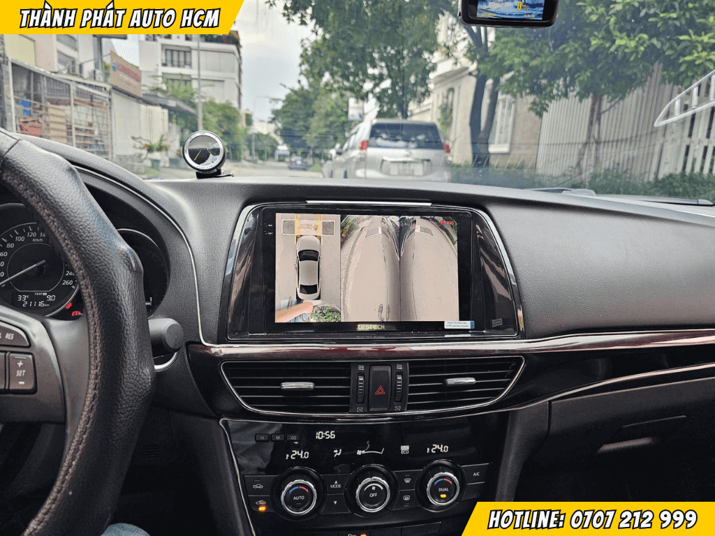 màn hình Android xe Mazda 6
