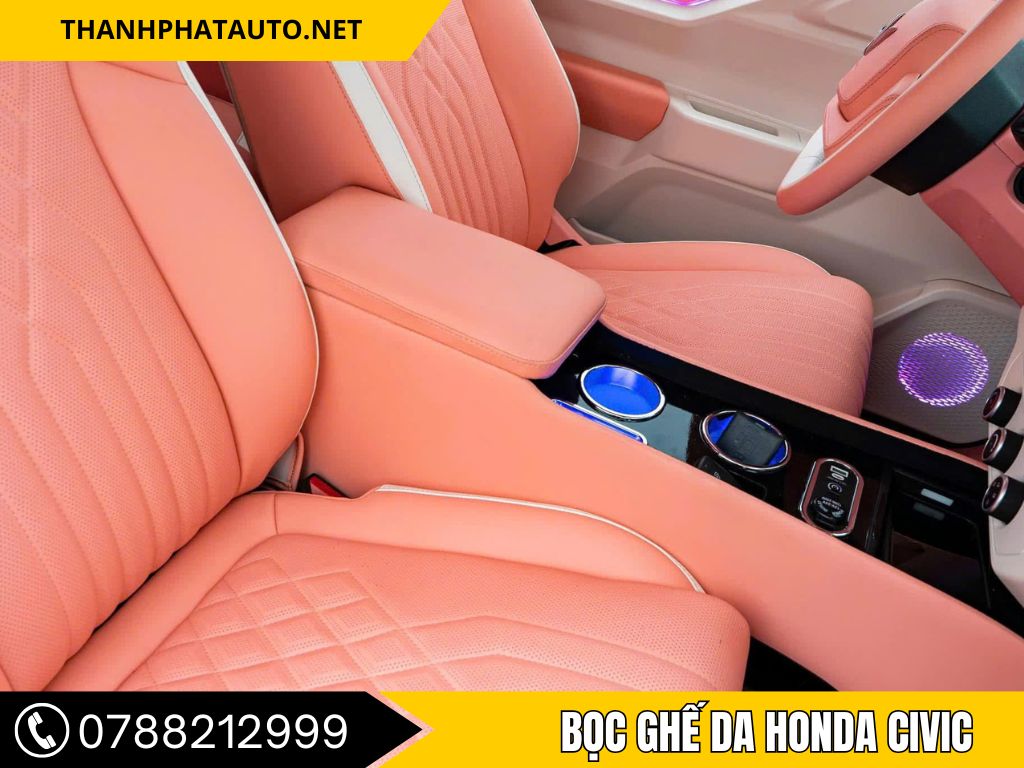 Lưu Ý Khi Bọc Ghế Da Cho Honda Civic