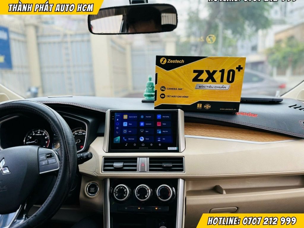 Màn hình ZX10+ bản tiêu chuẩn - Top Màn Hình Android Xe Xpander 