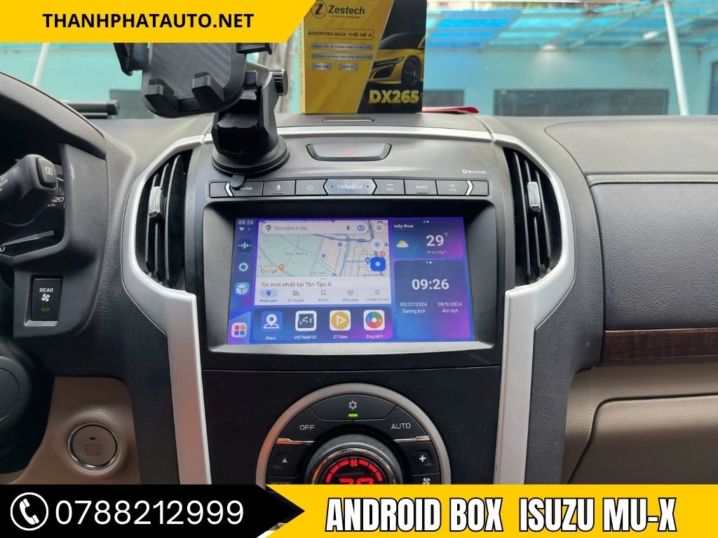 Android Box Cho Isuzu MU-X