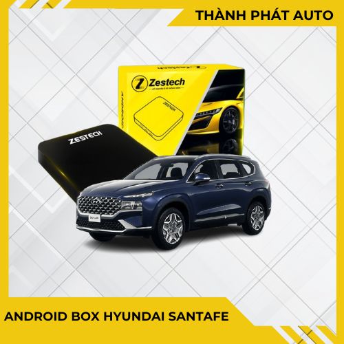 Android Box Cho Xe Hyundai Santafe
