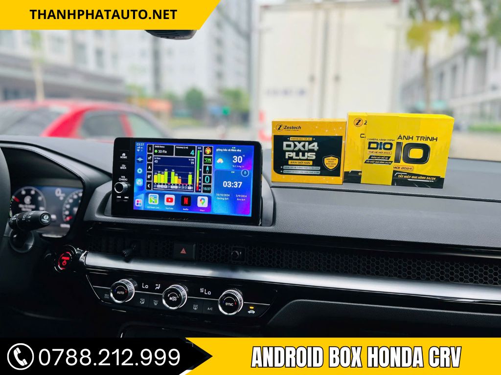 dx14  được lắp trên honda crv