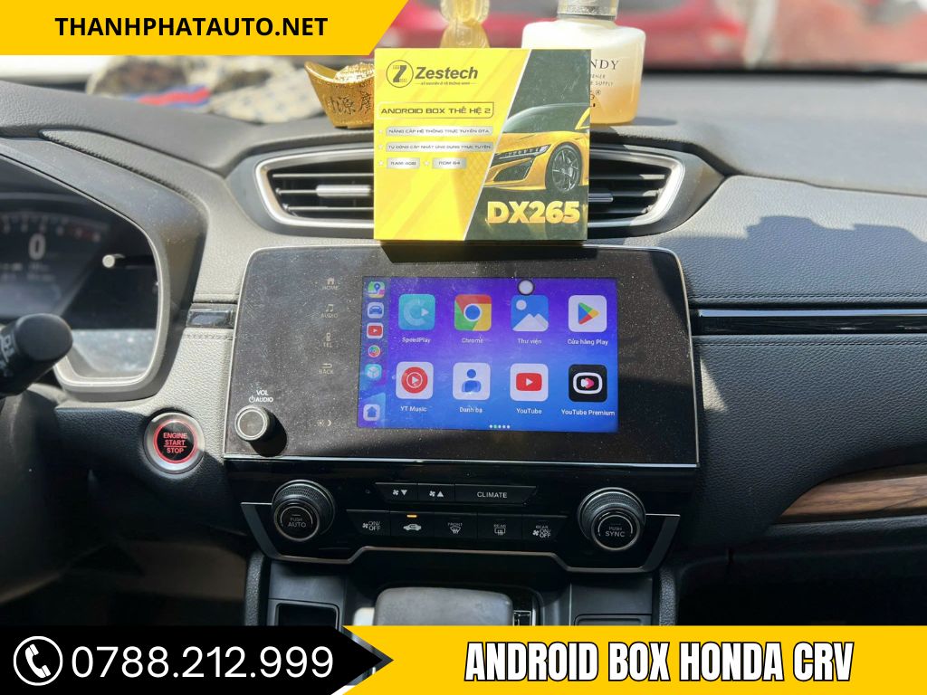 android box dx265 honda crv tầm trung hợp giá tiền