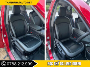 Bọc ghế da limo green