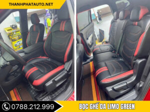 Bọc ghế da limo green