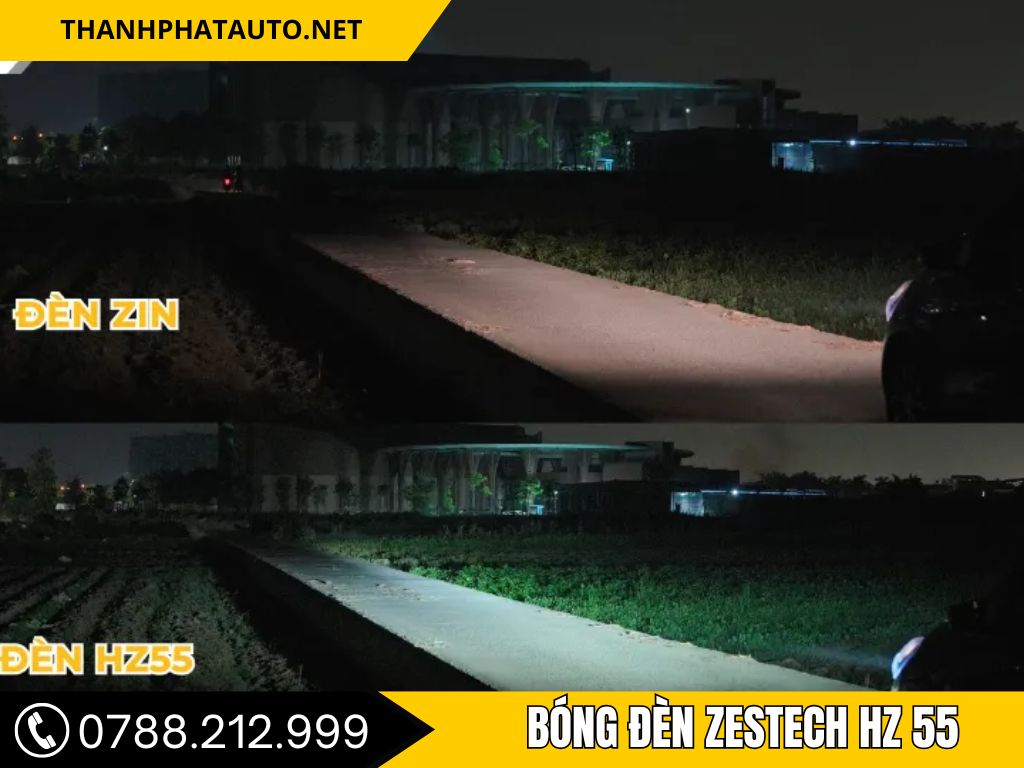 đèn zestech hz55 cực sáng