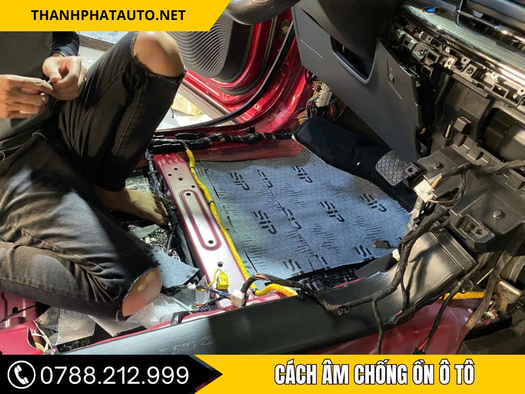 cách âm chống ồn ô tô tại Tây Ninh