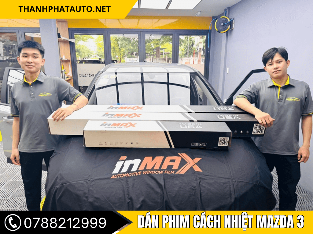 phim cách nhiệt cho Mazda 3