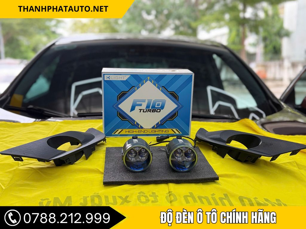 Độ đèn ô tô F10 Turbo tại Thành phát auto